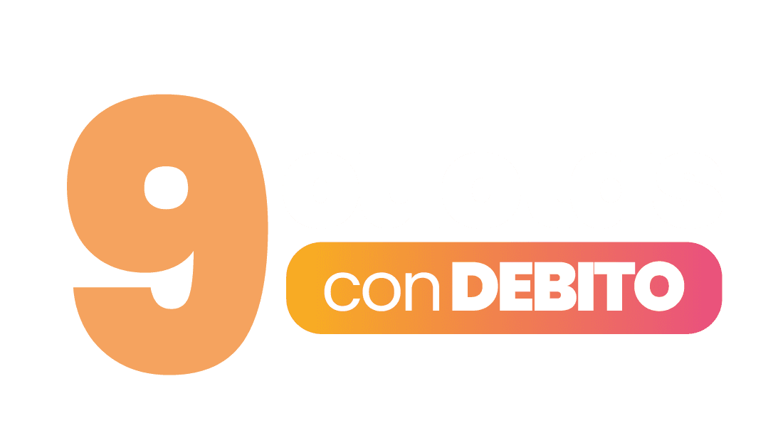 9 cuotas con débito