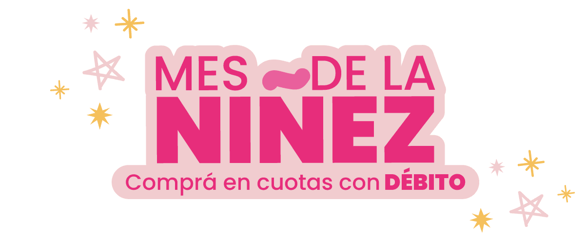 Mes de la Niñez, comprá en cuotas con débito